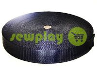 Braid for bags 25 mm - 40 mm, black sku 2360