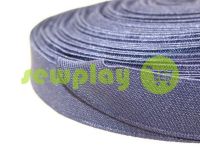 Elastic band textile dark blue 25 mm thick