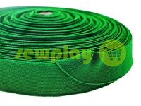 Elastic band textile green 25 mm thick sku 2750