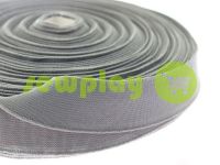 Elastic band textile gray 25 mm thick sku 2752