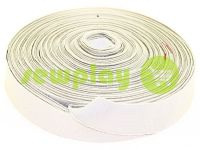 Elastic band textile beige 25 mm thick sku 2753