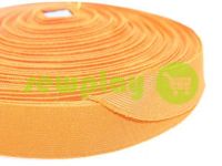 Elastic band textile orange 25 mm thick sku 2754