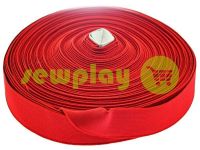 Elastic band textile red 25 mm thick sku 2756