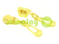 Slider Drop for spiral zipper type 7 gold sku 1239