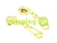 Slider Drop for metal zipper type 5 gold