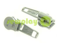 Slider standard for spiral zipper type 5 gray  sku 1243