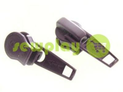 Slider standard for spiral zipper type 5 violet  sku 1246