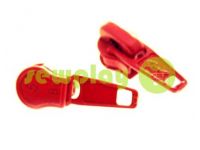 Slider standard for spiral zipper type 5 red  sku 1251