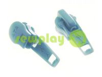 Slider standard for spiral zipper type 5 blue  sku 1253