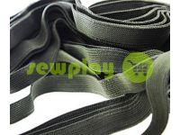 Elastic band textile olive 10 mm thick, 25 m sku 1264