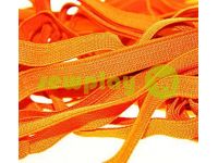 Elastic band textile orange 10 mm thick, 25 m sku 1268