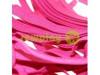 Elastic band textile pink 10 mm thick, 25 m sku 1273