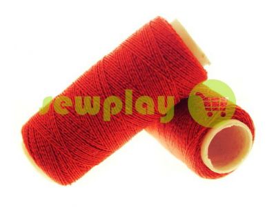 Thread elastic red 25 m