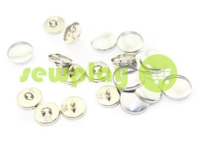 Button under the tight leg on a metal nickel 10 pcs sku 1329