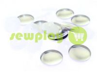 Button under the tight leg on a white plastic 10 pcs