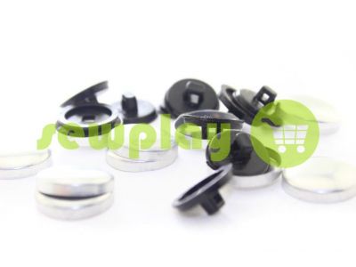 Button under the tight leg on a black plastic 1000 pcs sku 1328