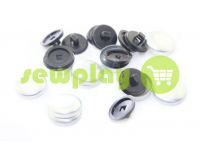 Button under the tight leg on a black plastic 10 pcs