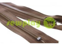 Zipper Trousering 19 cm tractor type 3, brown 300 sku 1341