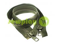 Zipper tractor type 10 two runner 60 cm, olive 093