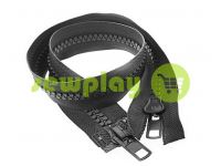 Zipper tractor type 8 two runner 75 cm, black