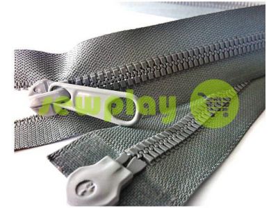 Zipper tractor type 7 two slider 80 cm color gray 116 sku 1359