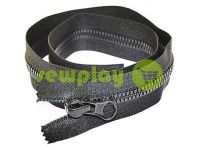 Zipper tractor type 7 one slider 55 cm - 100 cm color black sku 1364