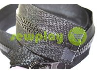 Zipper tractor type 7 one slider 55 cm - 100 cm color black sku 1364