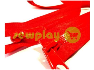 Zipper tractor type 7 two slider 80 cm color red 010 sku 1370