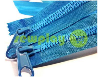 Zipper tractor type 7 two slider 80 cm color blue 059 sku 1373