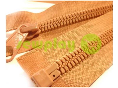 Zipper tractor type 7 one slider 80 cm color beige 127 sku 1378