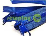 Zipper tractor type 7 two slider 80 cm color blue 065 sku 1389