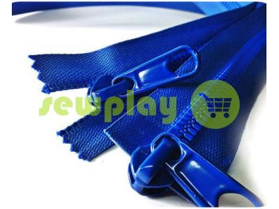 Zipper tractor type 7 two slider 80 cm color blue 065 sku 1389