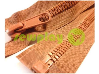 Zipper tractor type 7 one slider 80 cm color beige 171 sku 1394