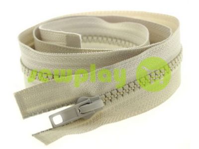 Zipper tractor type 5 one slider 40 cm - 100 cm, color beige 098 sku 1407