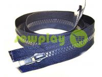 Zipper tractor type 5 one slider 40 cm - 100 cm, color blue 071