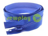 Zipper tractor type 5 one slider 40 cm - 100 cm, color blue 065