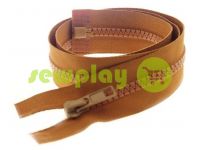 Zipper tractor type 5 one slider 40 cm - 100 cm, color brown 036 sku 1432