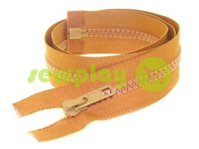 Zipper tractor type 5 one slider 40 cm - 100 cm, color brown 276 sku 1433