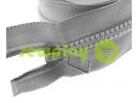 Zipper tractor type 5 one slider 40 cm - 100 cm, color gray 200 sku 1436