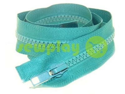 Zipper tractor type 5 one slider 40 cm - 100 cm, color green 051 sku 1444