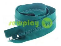 Zipper tractor type 5 one slider 40 cm - 100 cm, color green 056 sku 1445