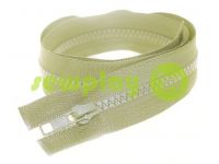 Zipper tractor type 5 one slider 40 cm - 100 cm, color olive 307