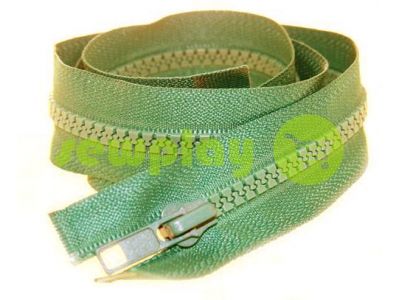 Zipper tractor type 5 one slider 40 cm - 100 cm, color olive 078 sku 1448