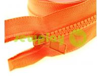 Zipper tractor type 5 one slider 40 cm - 100 cm, color orange 034 sku 1450