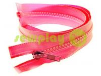 Zipper tractor type 5 one slider 40 cm - 100 cm, color pink 168