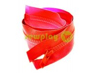 Zipper tractor type 5 one slider 40 cm - 100 cm, color red 010 sku 1459