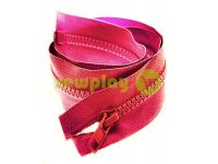 Zipper tractor type 5 one slider 40 cm - 100 cm, color pink 248