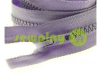 Zipper tractor type 5 one slider 40 cm - 100 cm, color violet 017 sku 1464