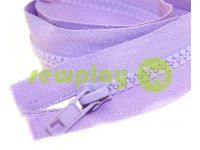 Zipper tractor type 5 one slider 40 cm - 100 cm, color violet 291 sku 1465