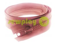 Zipper tractor type 5 one slider 40 cm - 100 cm, color violet 250 sku 1470